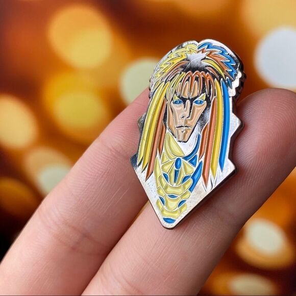80s Bowie Enamel Pin/ Brooch - Picture 2 of 7